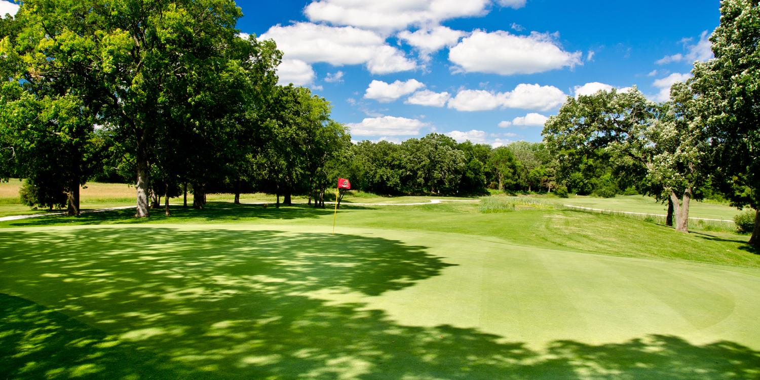 Hole 7 at Kettle Moraine Golf Club