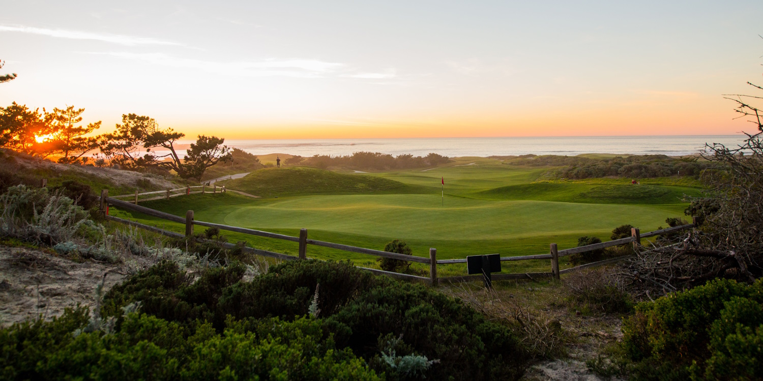 The Links At Spanish Bay Golf In Pebble Beach California